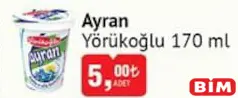 YÖRÜKOĞLU AYRAN 170 ML
